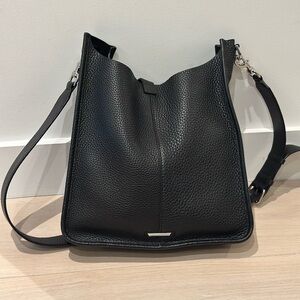 Rebecca Minkoff Black Leather Shoulder Bag